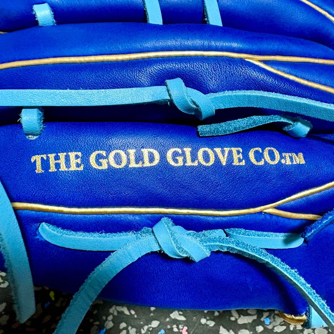 ローリングス 投手用 軟式用 グローブ ハイパーテック ブルー ゴールド 野球