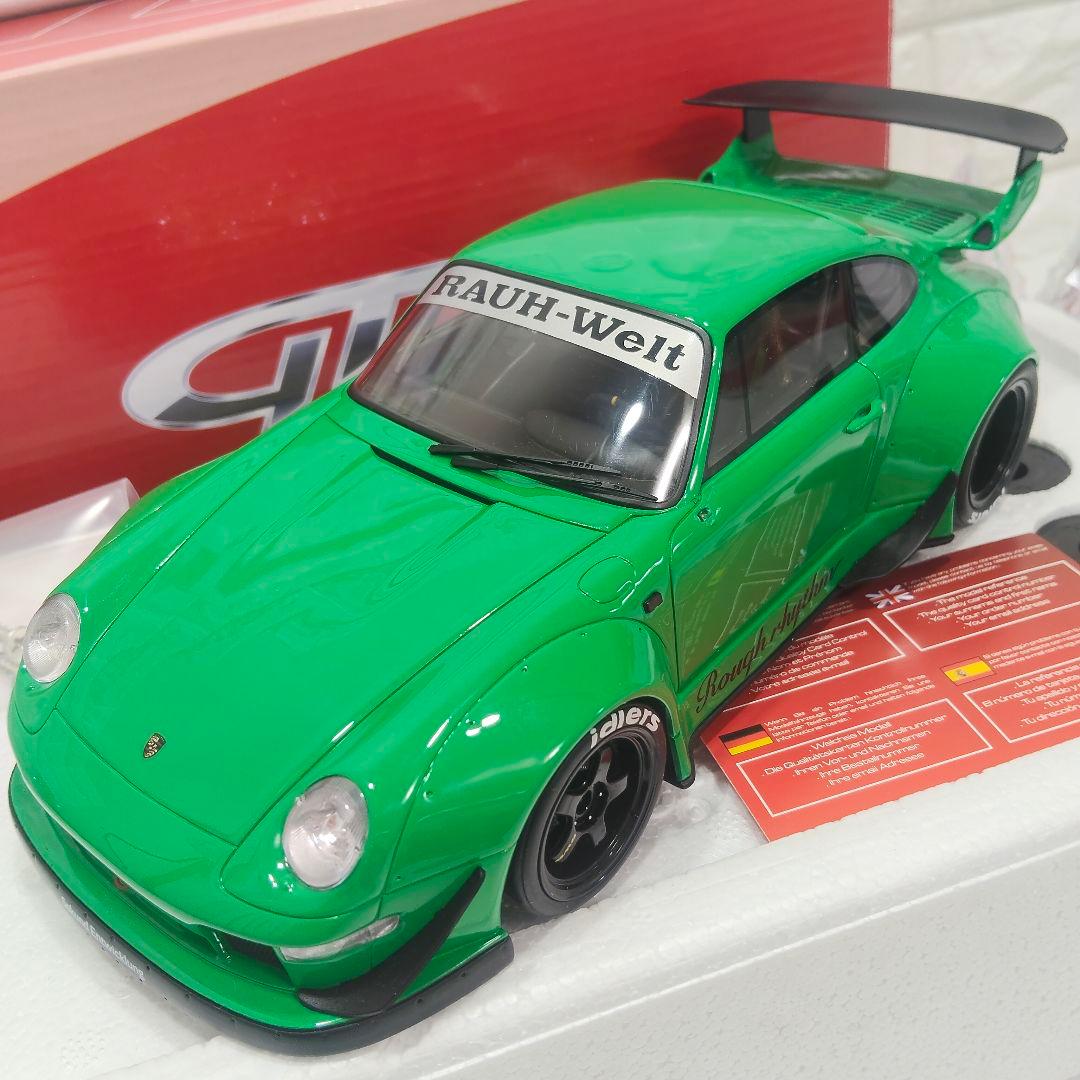 【特価】京商 RWB ポルシェ 993 1/18 2000台限定 グリーン
