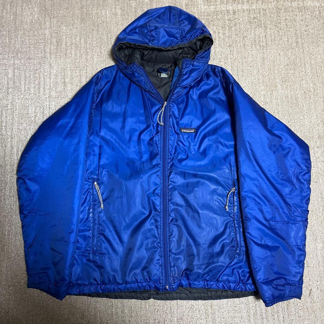 02年製　patagonia パフボールセーター　ブルー　M