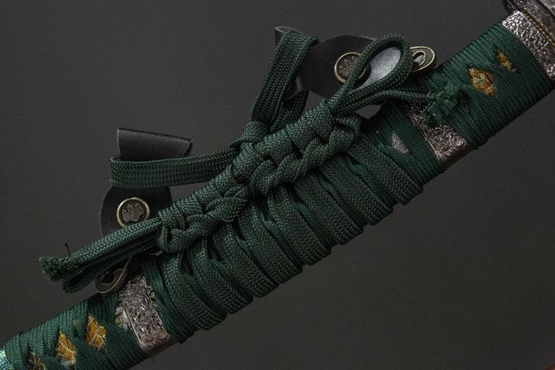 緑魔太刀 日本刀 模造刀 居合刀 武士道 武蔵 鑑賞用 手鍛造打