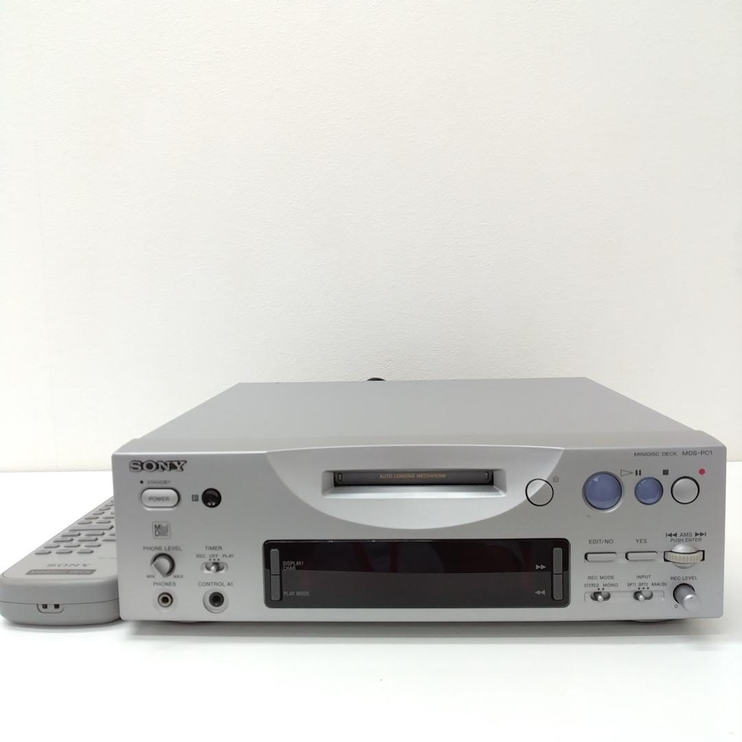 若《AJMXY》SONY MDS-PC1　MDデッキ　動作可