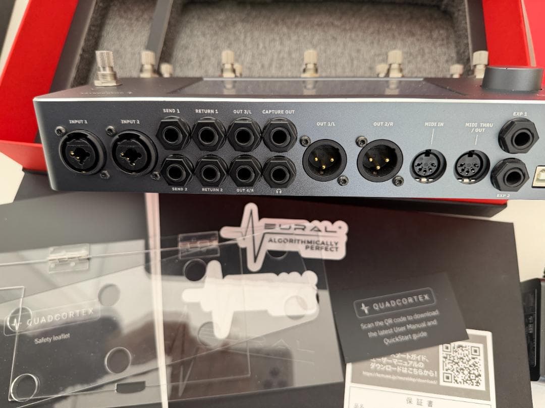 保証有 美品 Neural DSP Quad Cortex フル装備