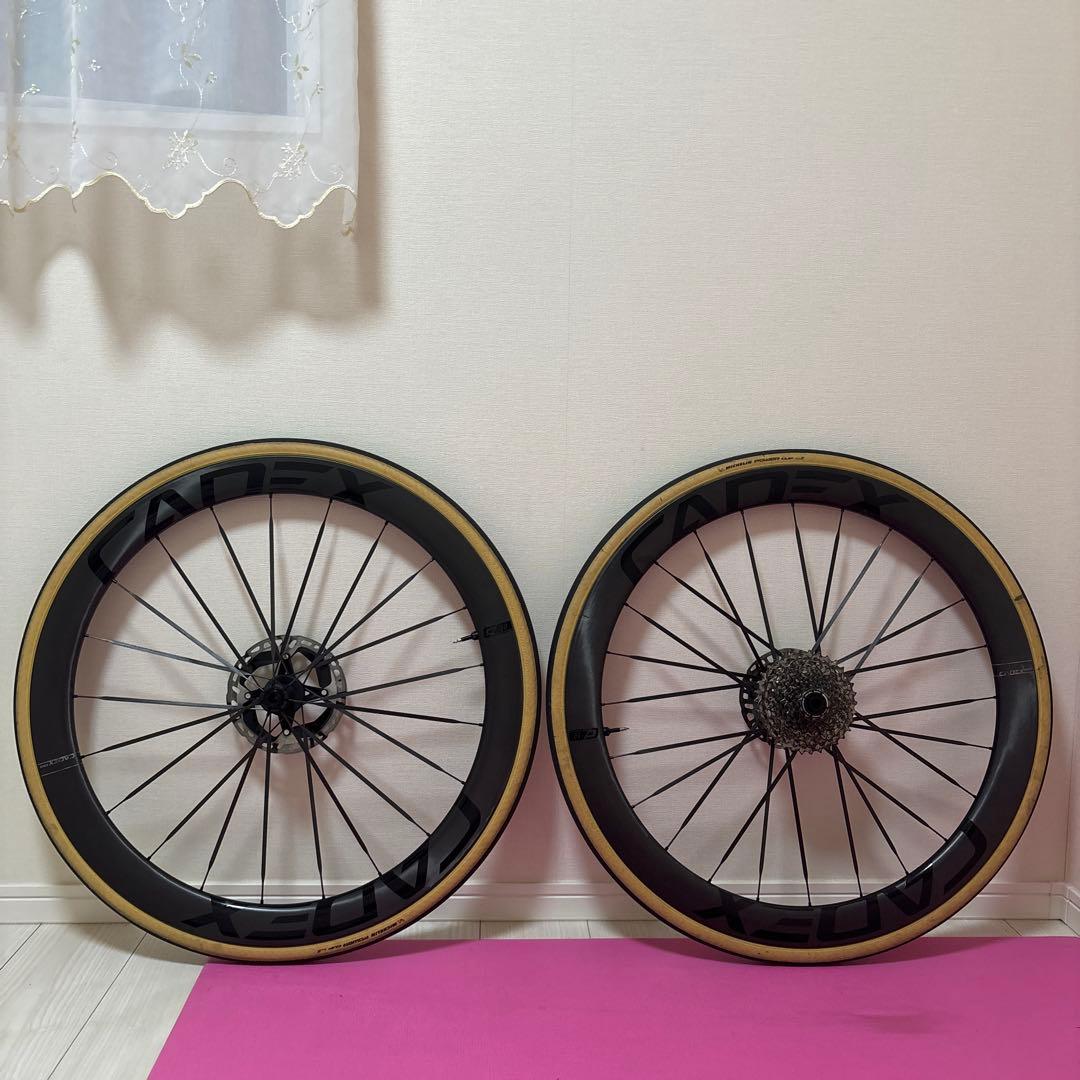 CADEX 50 ULTRA DISC チューブレス カーボンホイールセット