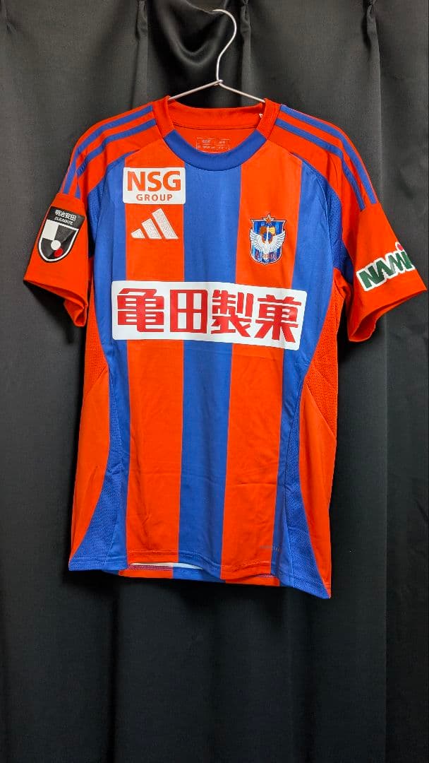 2025年アルビレックス新潟・ホーム用オーセンティックユニフォーム　サイズ-M