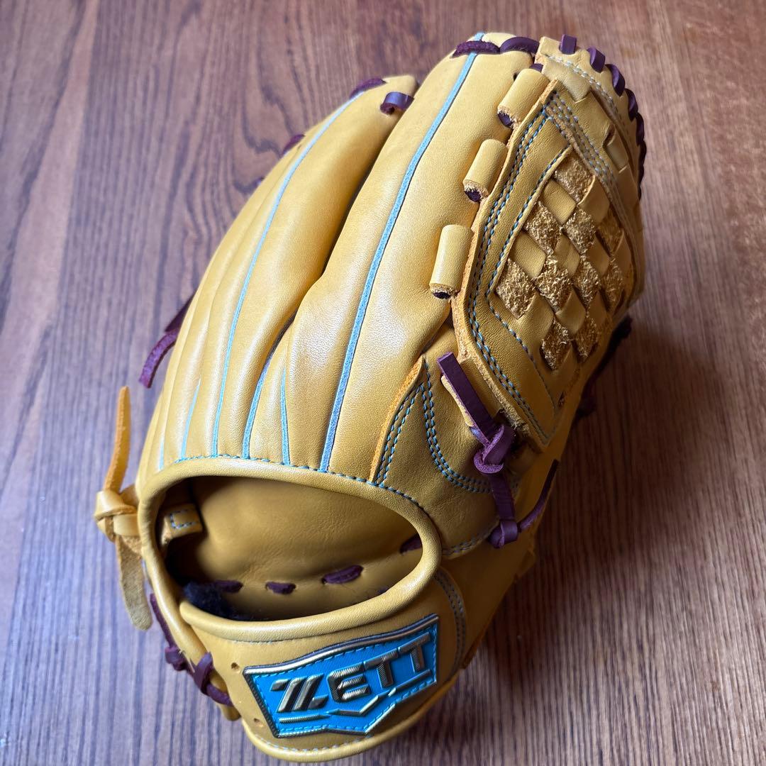 【値下】源田モデル　ゼット　軟式野球グローブ イエロー