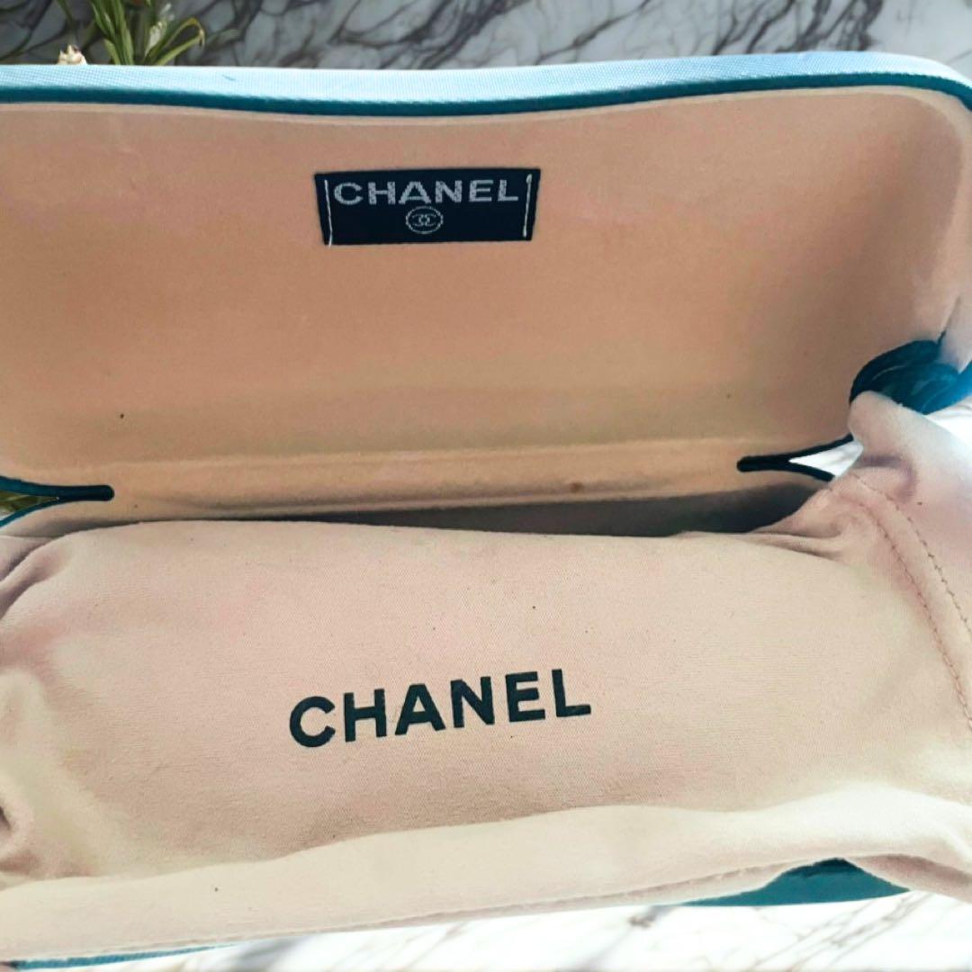 CHANEL ココマーク　キャットアイサングラス シャネルブラック