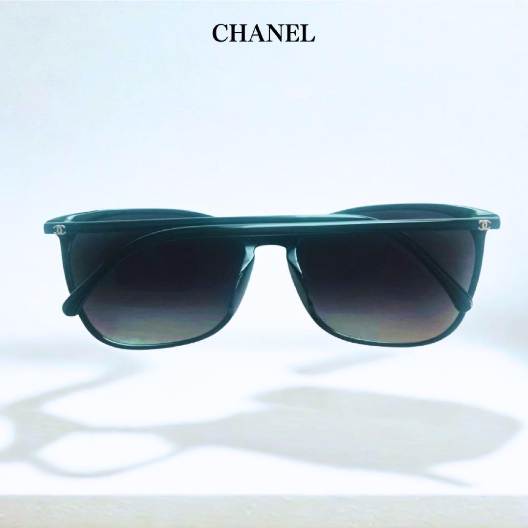 CHANEL ココマーク　キャットアイサングラス シャネルブラック