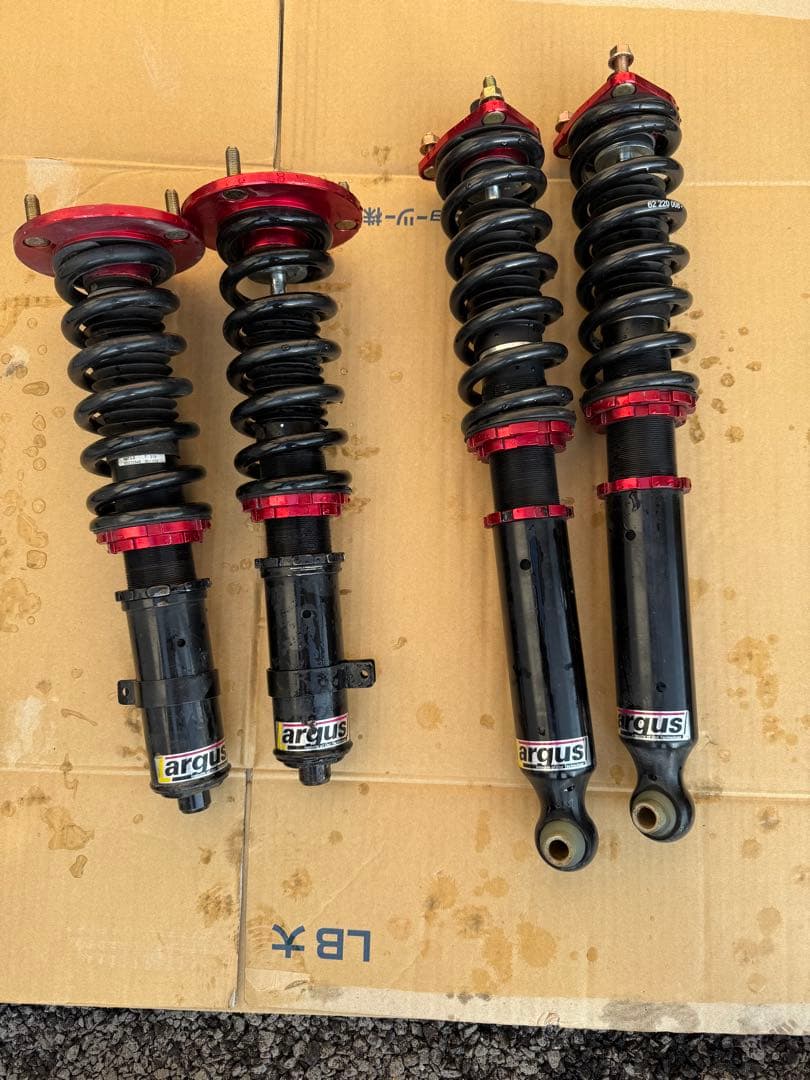 カッツオ　210系クラウン4wd 車高調argus