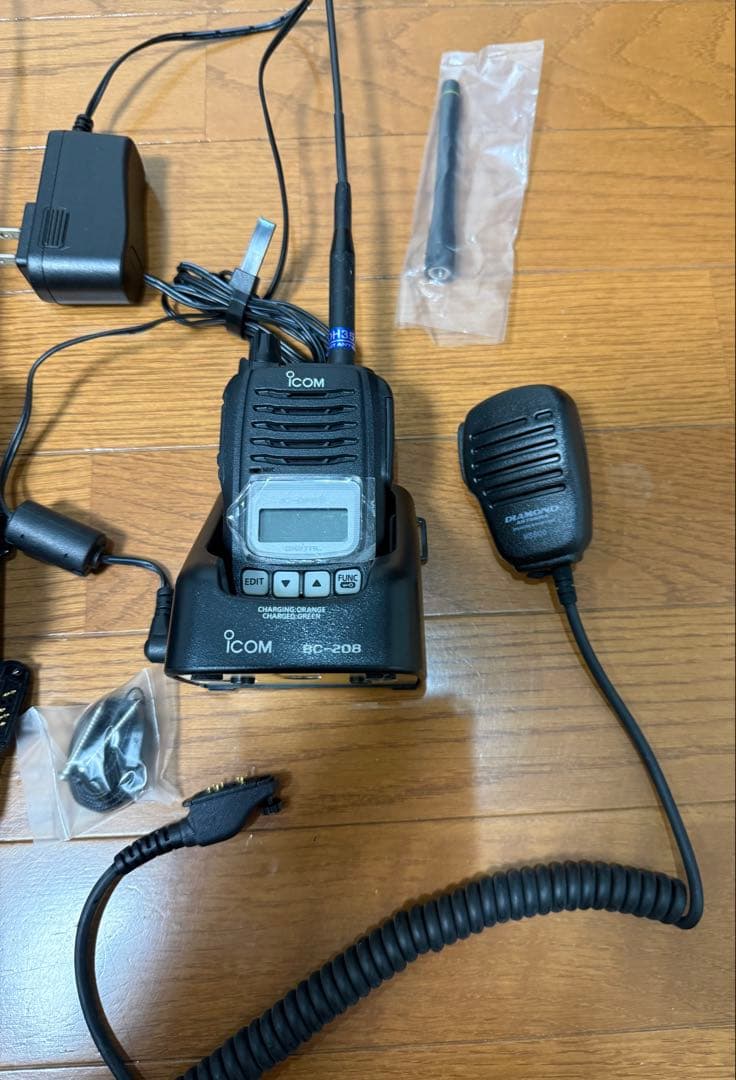 NI ICOM IC-20B デジタル簡易無線機 2台セット
