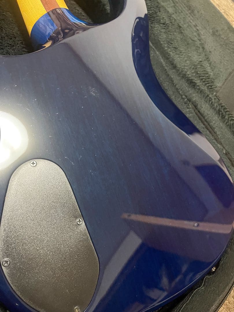 Kiesel CL7 Sapphire Blue フレイムメイプル 7弦 Mod