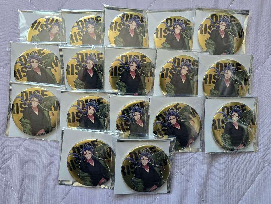 ヒプマイ ファンミ 缶バッジ 有栖川帝統