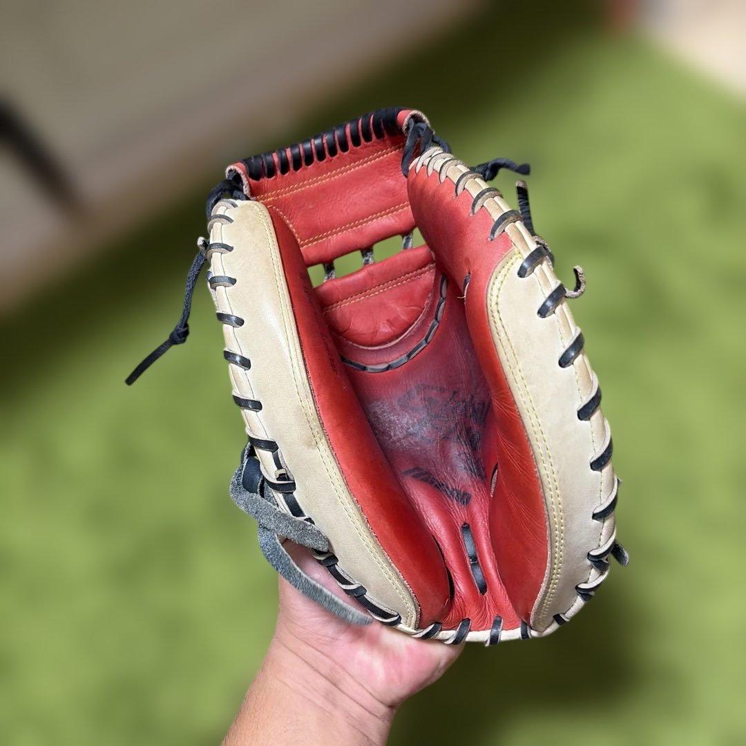 軟式　キャッチャーミット　阿部慎之助　オーダー