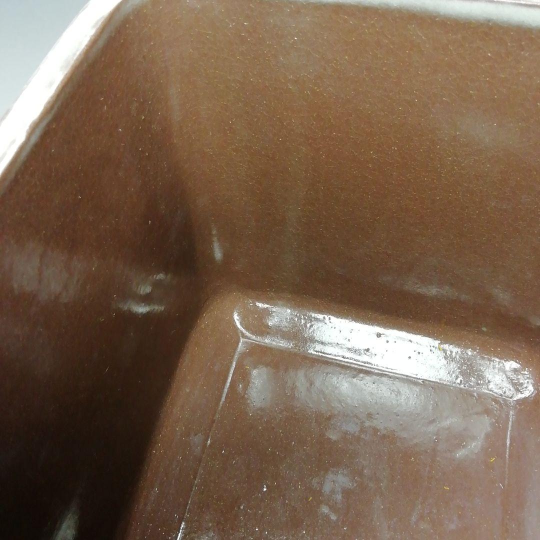 Ｓ７１３　水指　『紫三島』『森里秀夫』　共箱　 茶道具