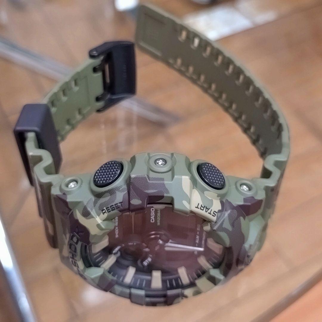 【美品】CASIO　G-SHOCK　GA-700CM グリーンカモフラージュ