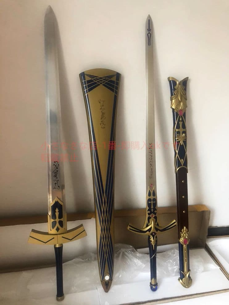 FATEシリーズセイバー王選石中剣 模造刀·模擬刀 古兵器 武具
