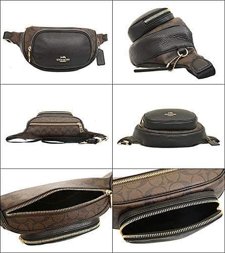 【めぇ】コーチ COACH ボディ ウエストバッグ シグネチャー