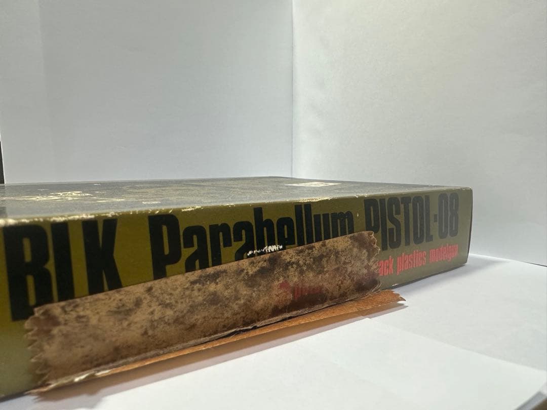 MGC ルガーP08 木製グリップ　モデルガン　箱付き　1980年代　ロゴ刻印