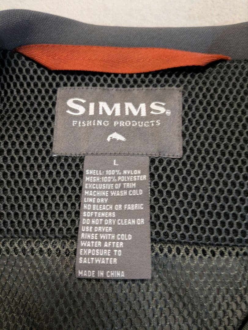 SIMMS G3ガイドベスト　Lサイズ