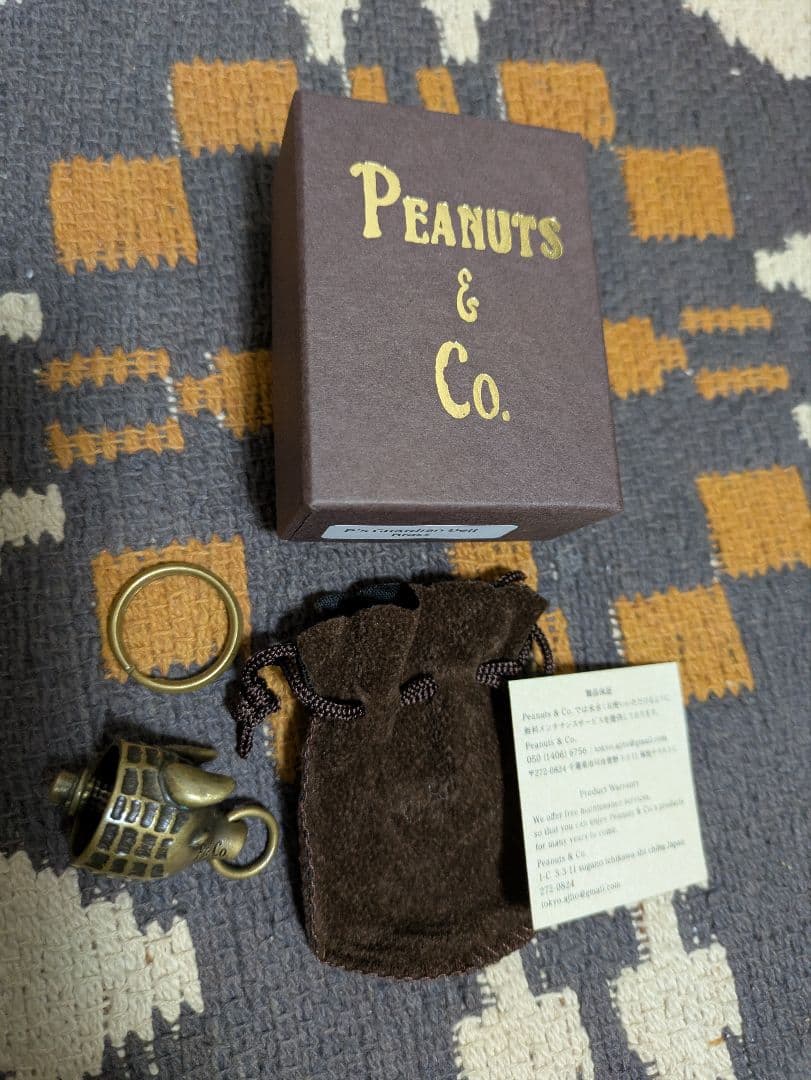 PEANUTS&CO. PORKCHOP ガーディアンベル ペンダントチャーム