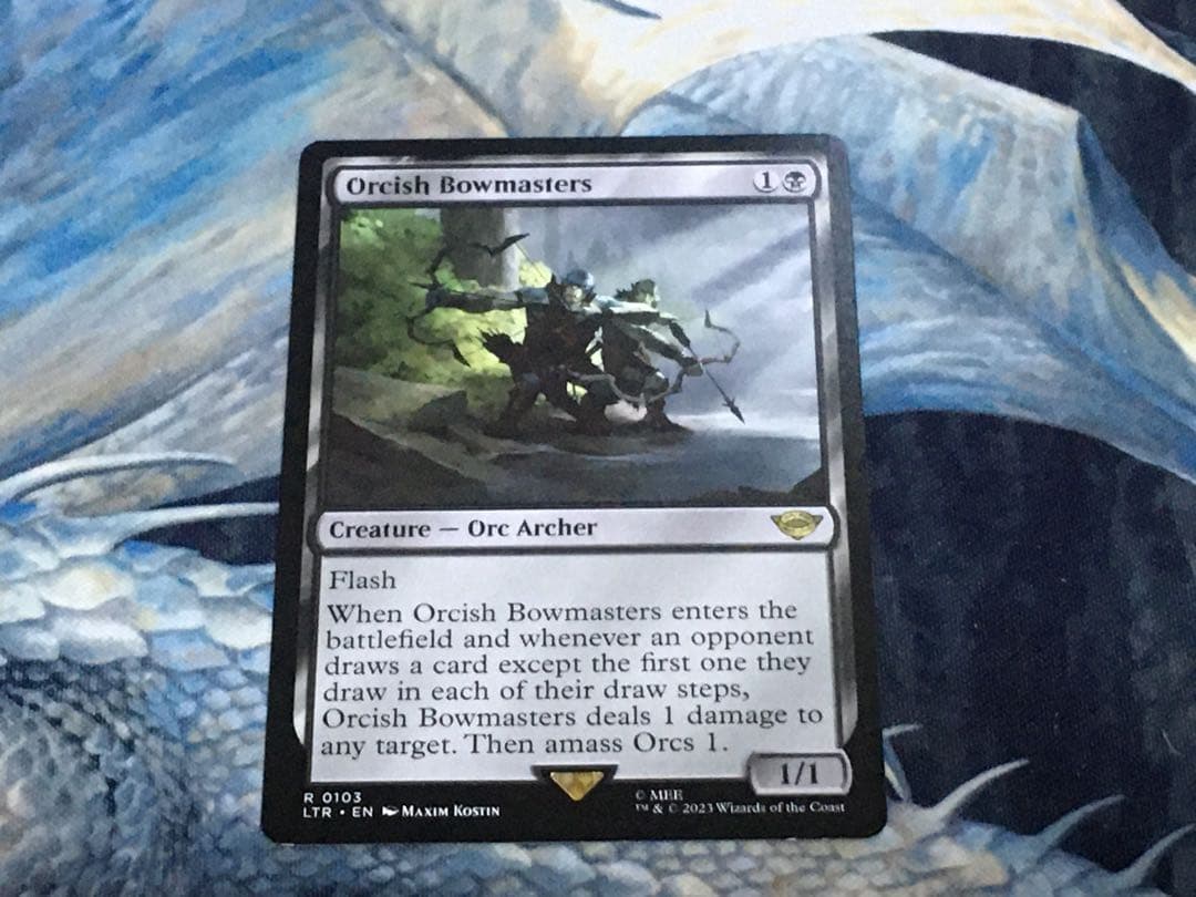 《オークの弓使い/Orcish Bowmasters [LTR] 黒R