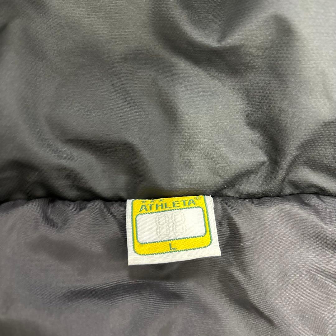 【即日発送 美品】ATHLETA アスレタ 中綿 ロングベンチコート L