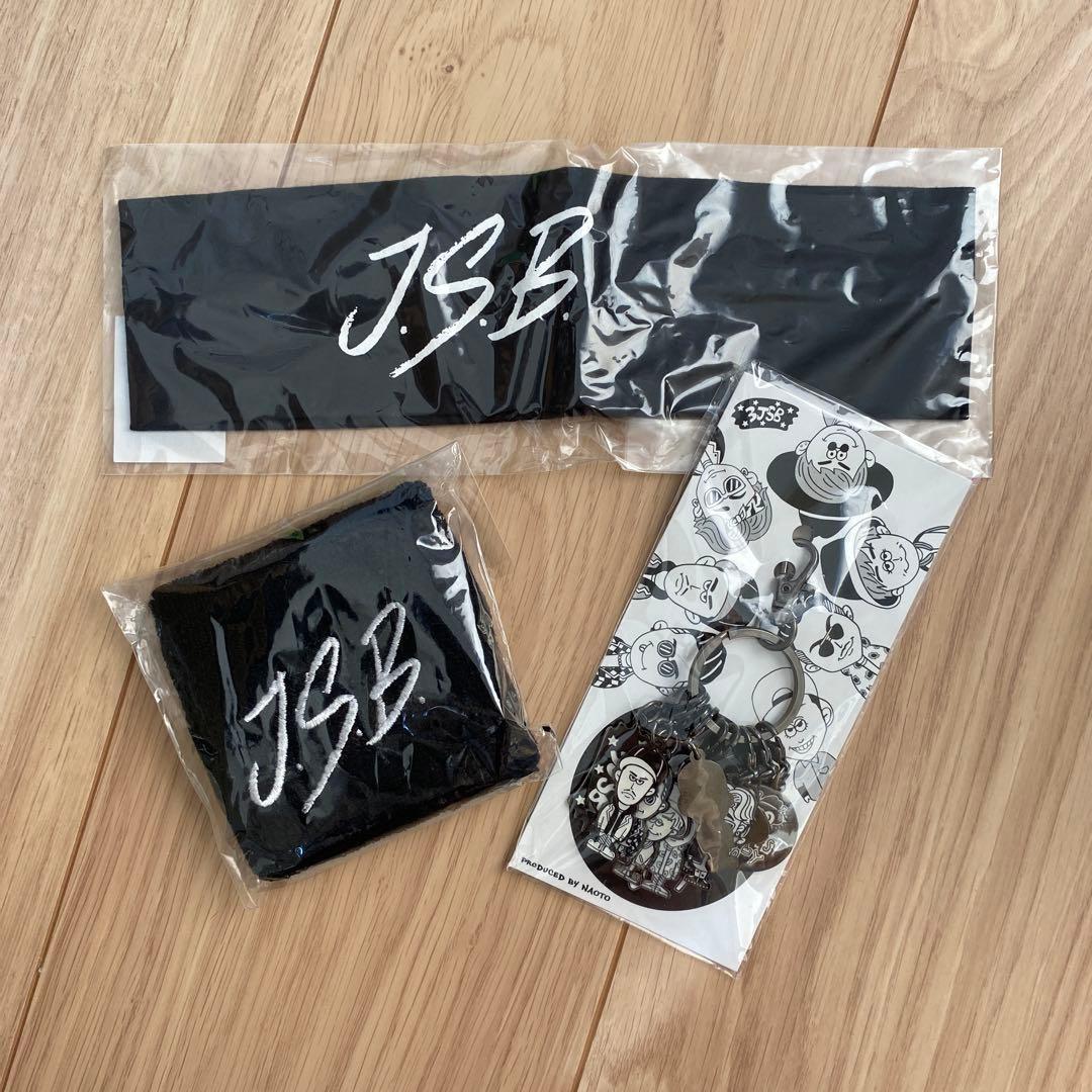 JSB ブラックバンド・ポーチ・キーホルダーセット