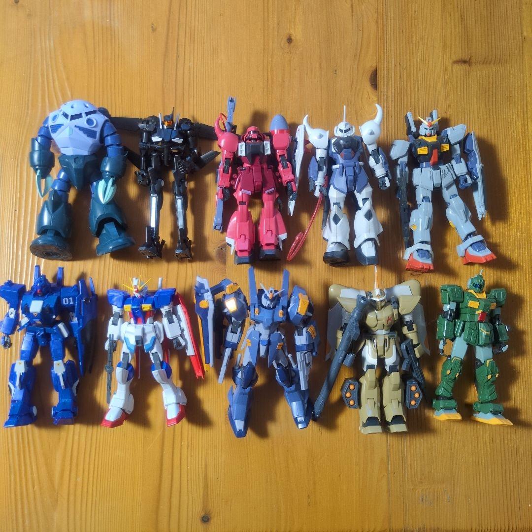 【ガンプラまとめ売り】HG(ハイグレード) ガンプラ 完成品10体セット