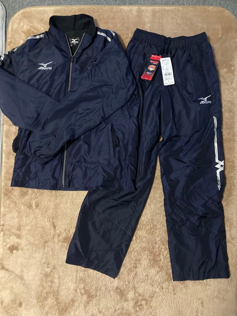 Mizuno ネイビー ジャケット＆パンツ セットMサイズ