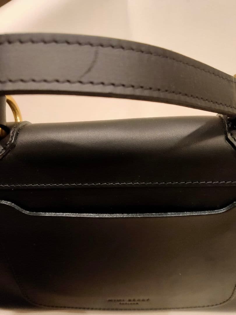 新品未使用 ミミベリー ビショップ別注 2WAYハンドバッグ HEBE ブラック