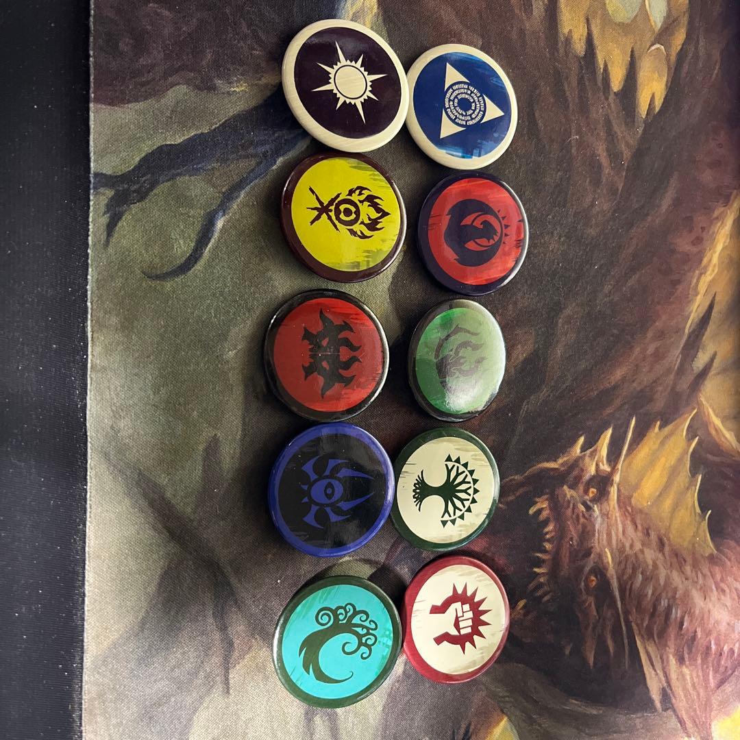 mtg　ラヴニカ　ギルド　缶バッチ　10種