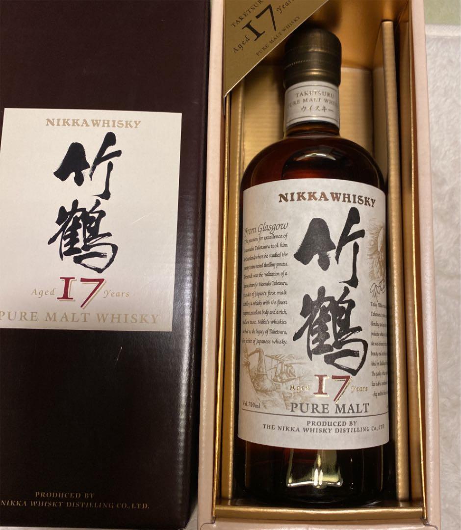 新品！箱付！旧ラベル！　竹鶴17年 700ml