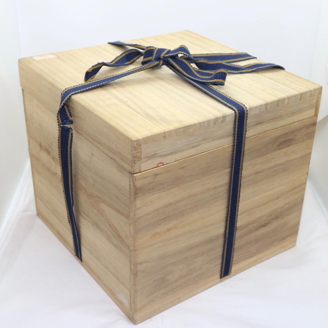 韓国人間文化財 柳海剛(柳根瀅) 高麗青磁 水指 茶道具 共箱