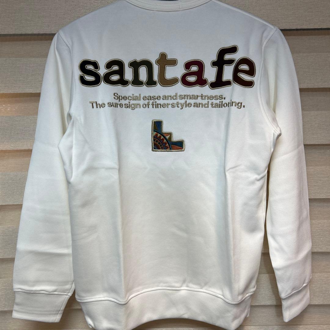 santafe トレーナー バックプリント　48/L 新品　未使用　タグ付き