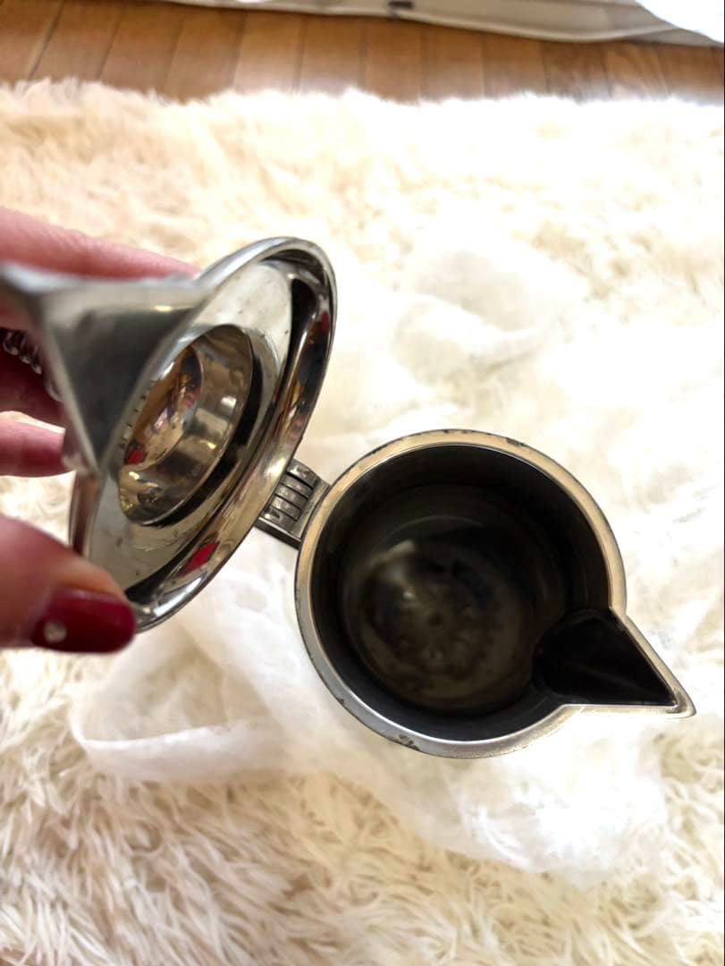 スイス製vintage ピューターの水差し　ポット