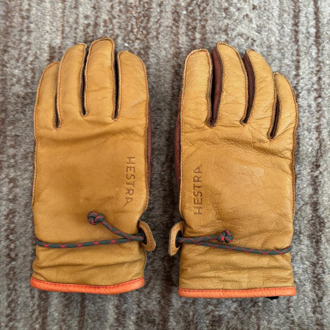 【サイズ8】HESTRA ヘストラ WAKAYAMA　レザーグローブ