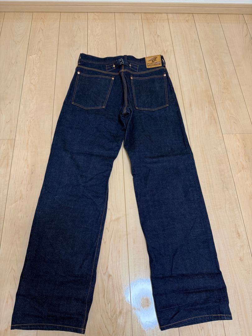 ATLAST モデル161 デニムパンツ ダークブルー