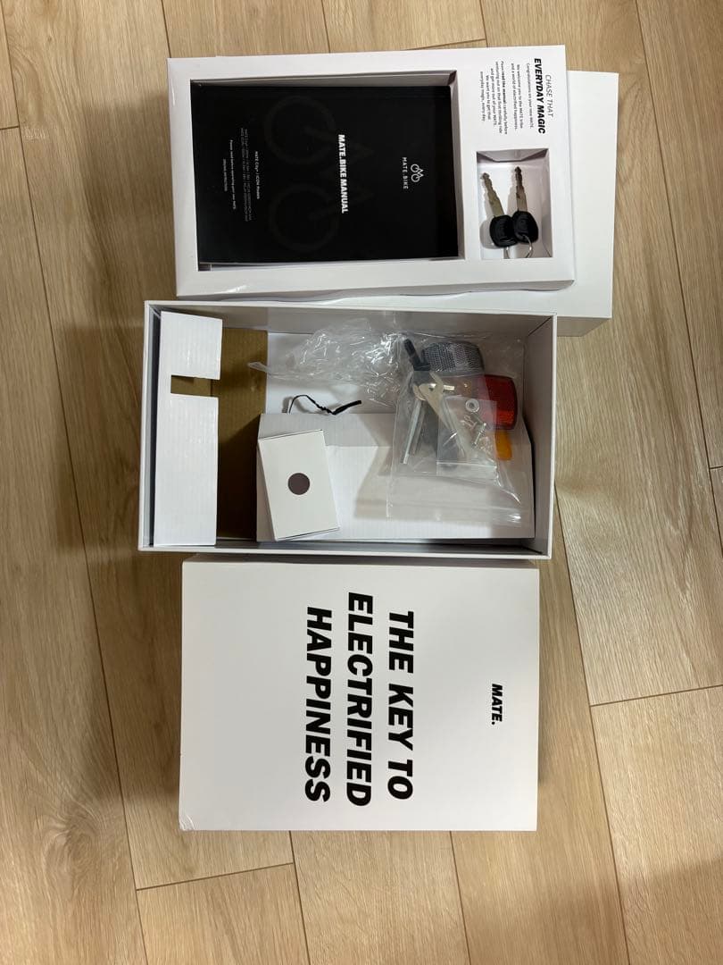 MATE 折りたたみ電動アシスト自転車 ブラック