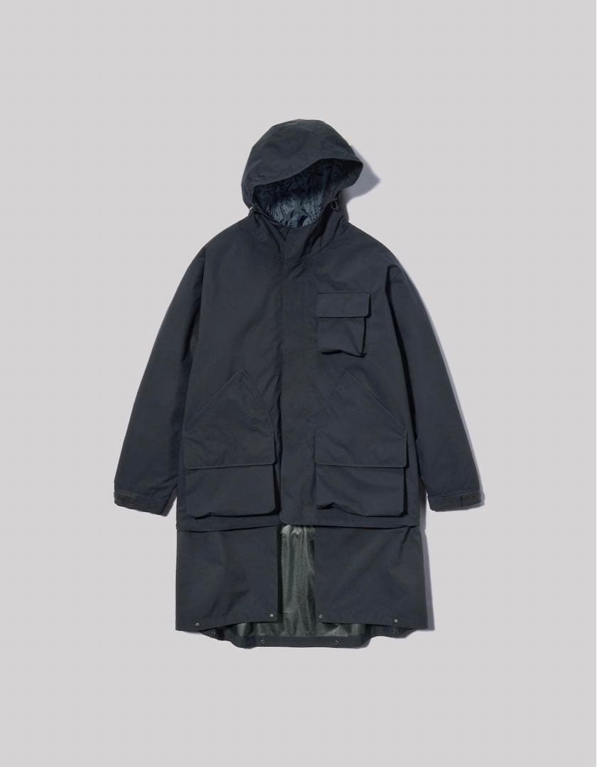 GU× ENGINEEREDGARMENTS シェルパーカ　ユーティリティ　L