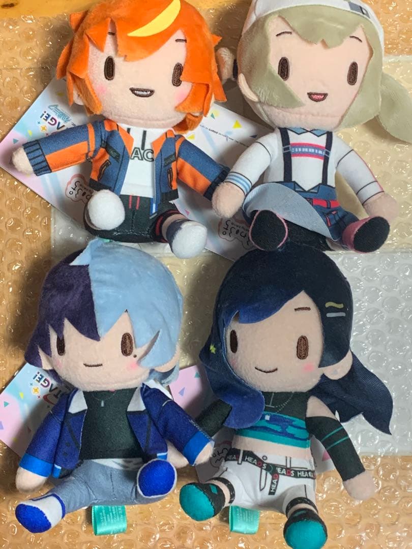 プロジェクトセカイ　プロセカ　ふわぷちミニぬいぐるみ　全4種