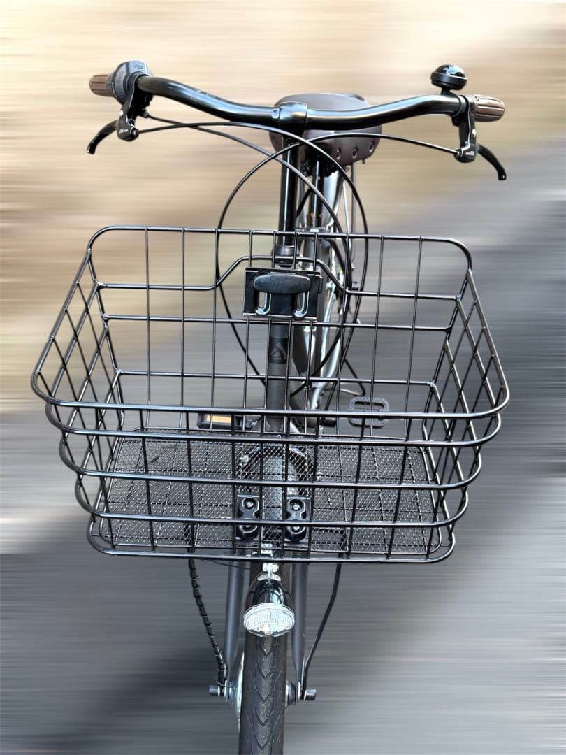 練馬駅周辺引き取り限定 ボールドライン 27インチ 自転車 マットブラック