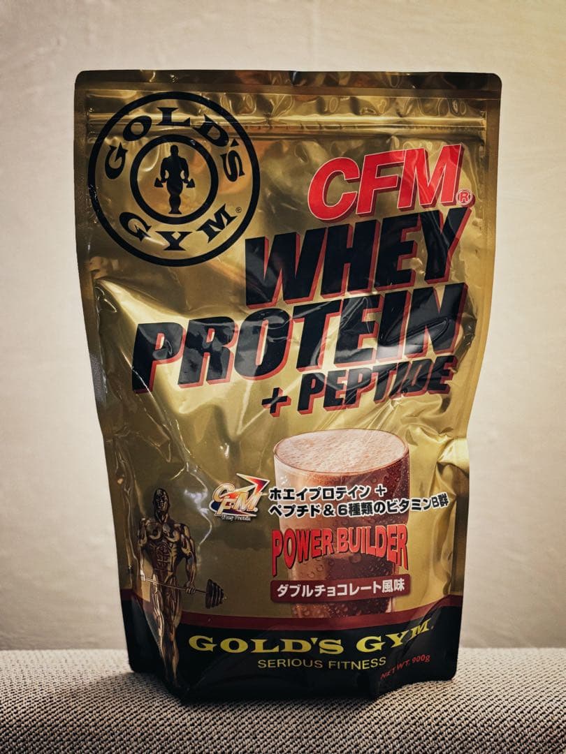 ゴールドジム CFM®ホエイプロテイン　ダブルチョコレート風味