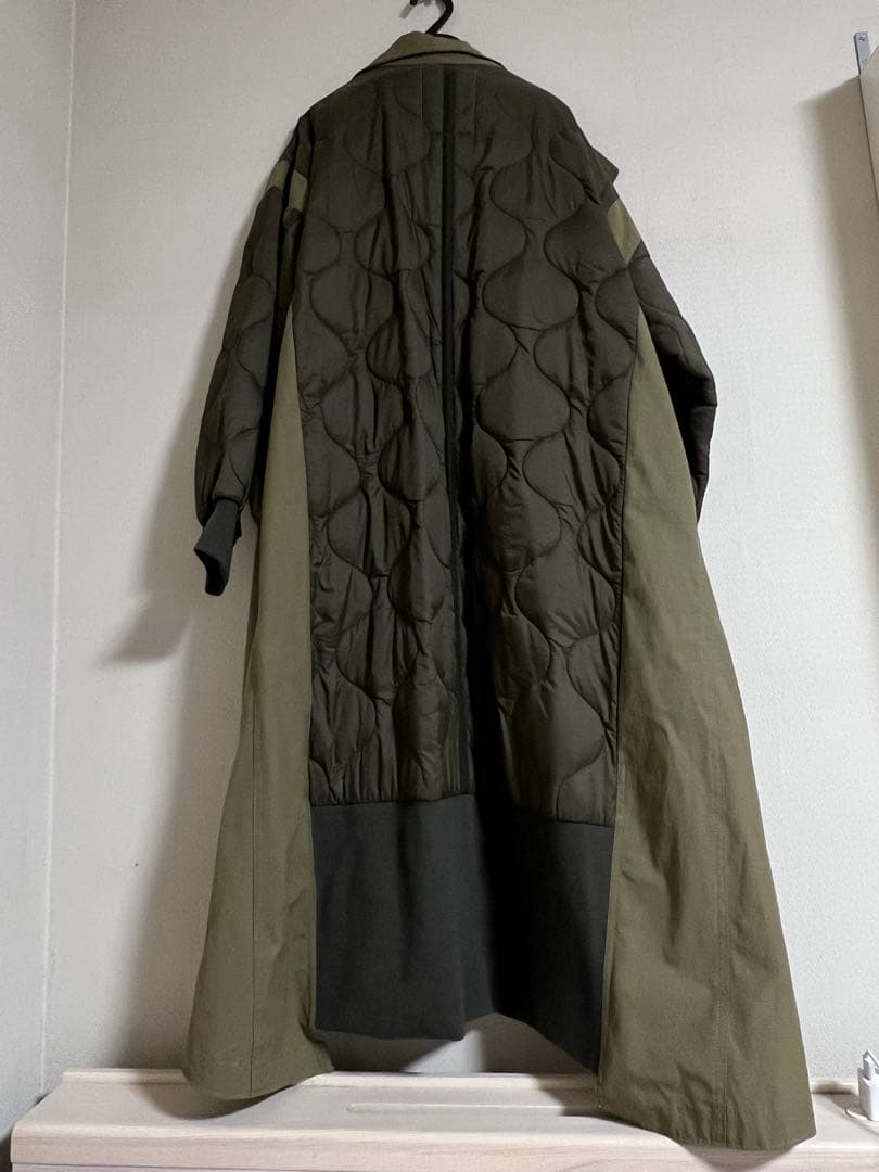 【etsinta/エシンタ】切替マキシミリタリーコート