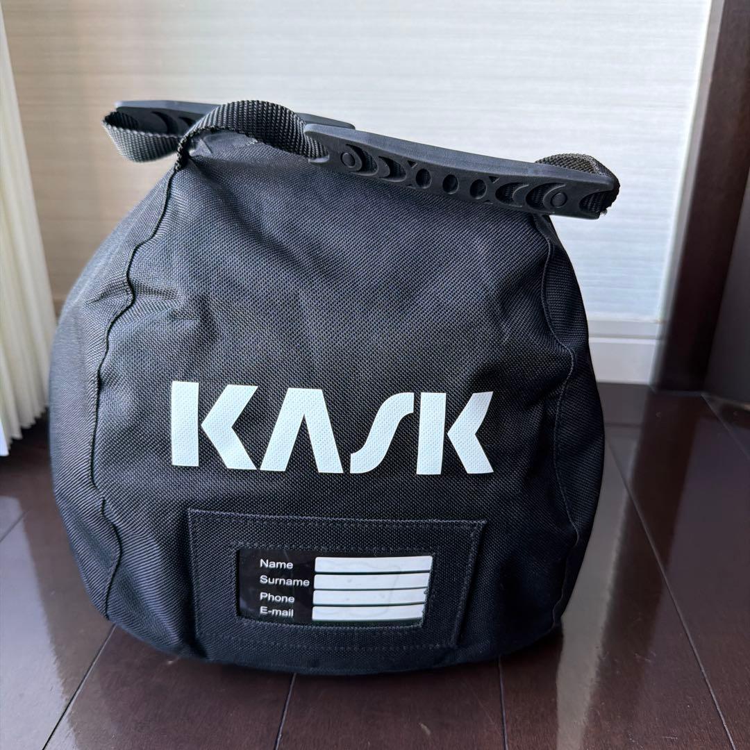 KASK スキー用ヘルメット ブラック 一体型ゴーグル付き レディース