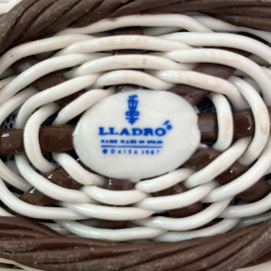 LLADRO リヤドロ フラワーバスケット (1.552.3)箱付き