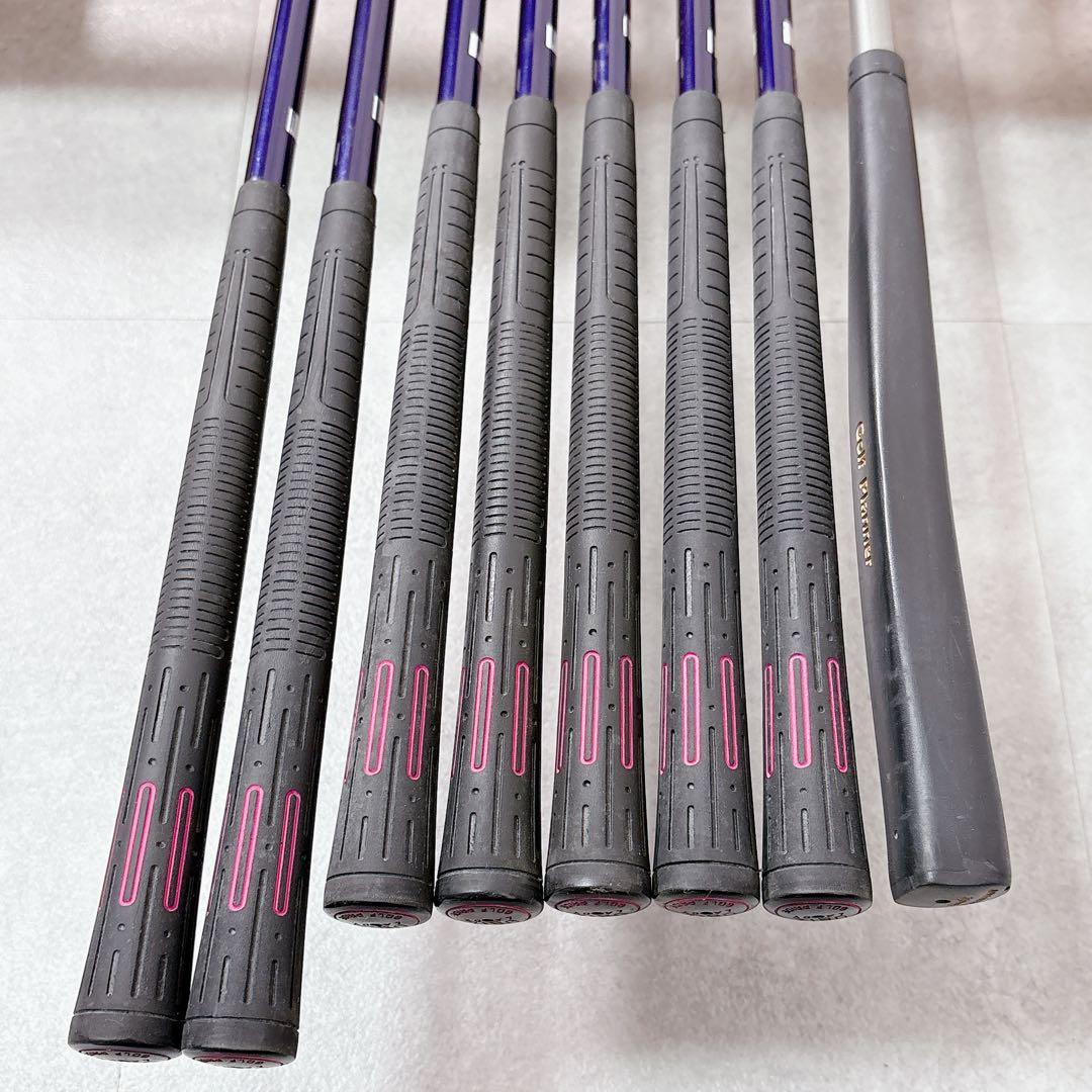 V761 レディース ゴルフ クラブセット ラコステ ピンク キャディバッグ