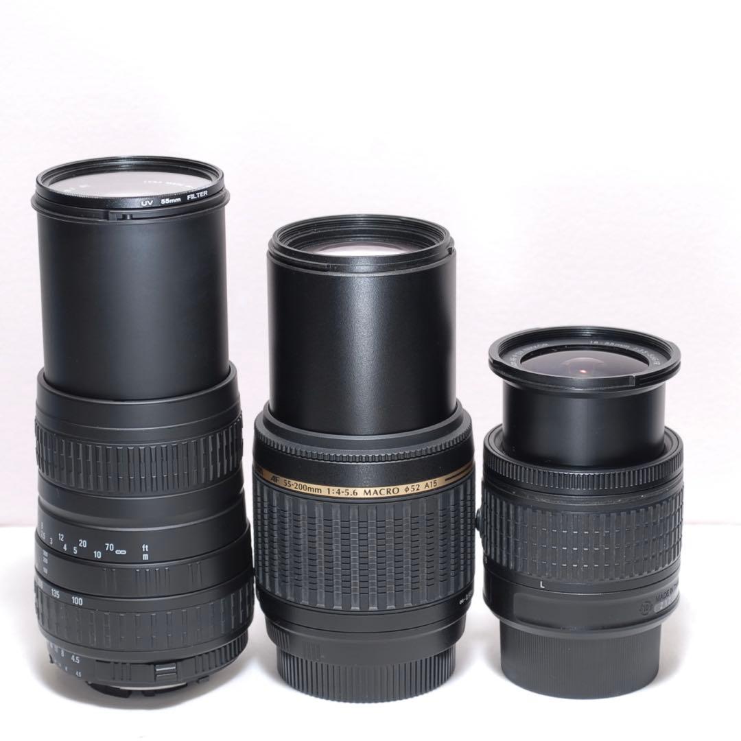 ✨美品✨高速連写✨Nikon D7500✨ トリプルレンズセット✨少シャッター数