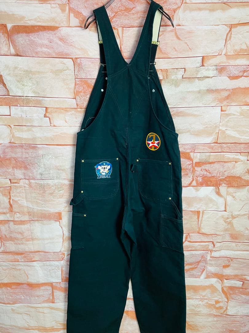 【激レア】カーハートcarhartt ダブルニーオーバーオール　W36 XL古着