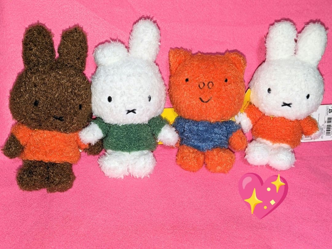 ♡超激レア♡RED♡のこのこフレンズ ♡ミッフィー ぬいぐるみ T-ARTS♡