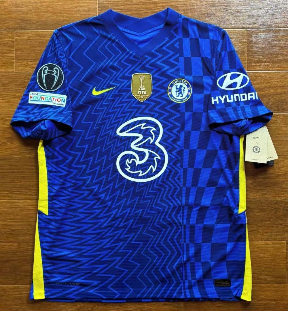 チェルシー　オーセンティックユニフォーム　21/22 ホーム　チアゴシウバ