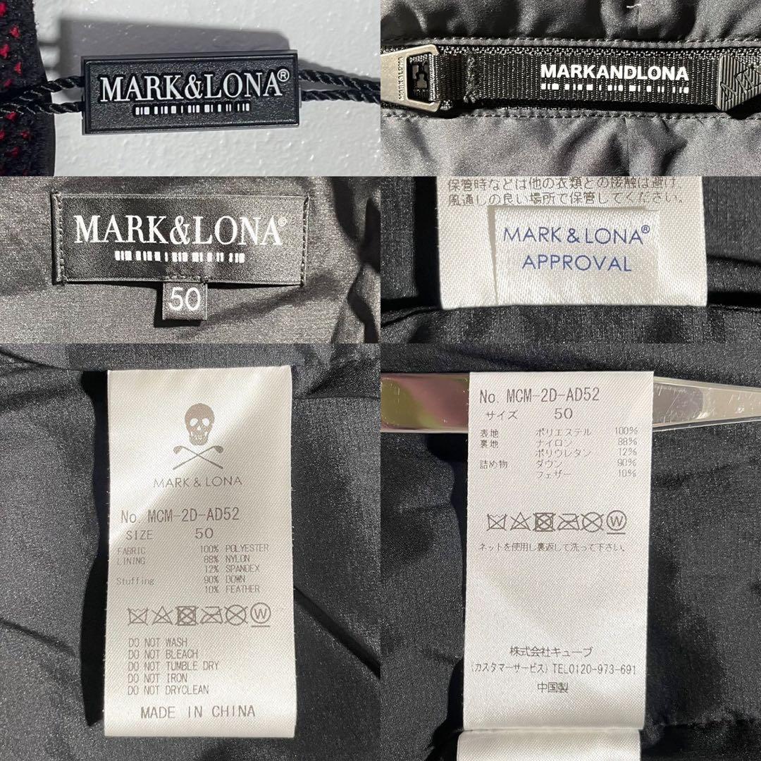 希少 XLサイズ MARK&LONA ダウンベスト メンズ ゴルフウェア